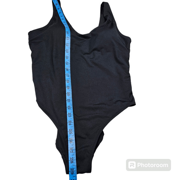 Athleta Seychelles Black One Piece Swimsuit Women's Size Large - Picture 14 of 14